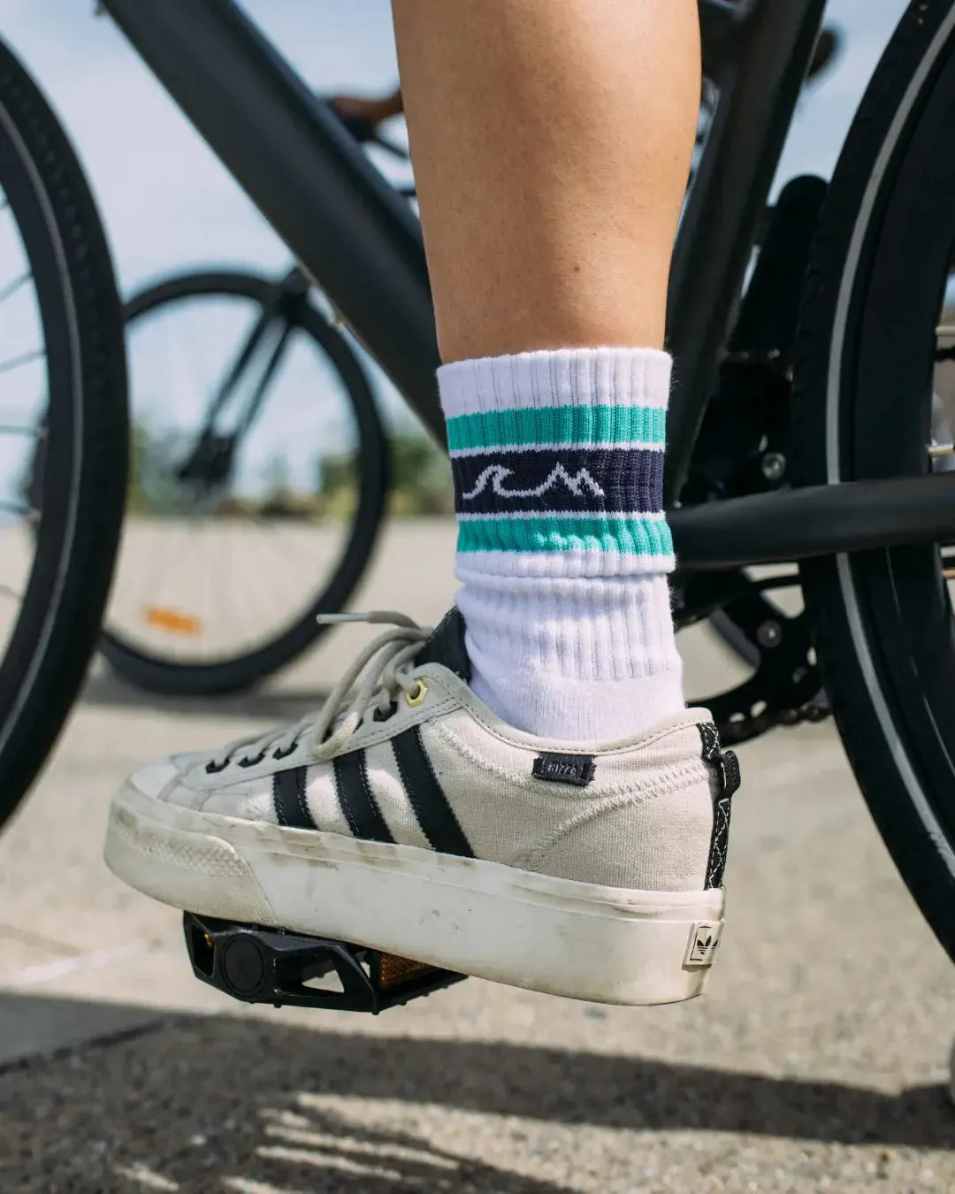 Bleubird Crew Socks OG Teal