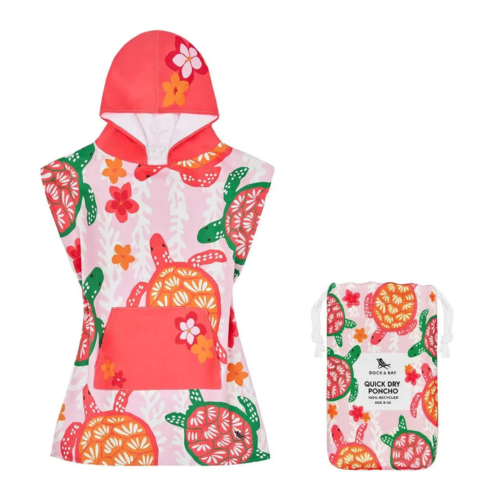 Dock and Bay Quick Dry Poncho Kids