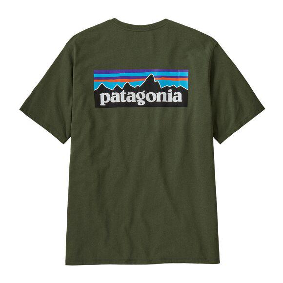 Patagonia Men's P‐6 Logo Responsibili‐Tee Torrey Pine Green