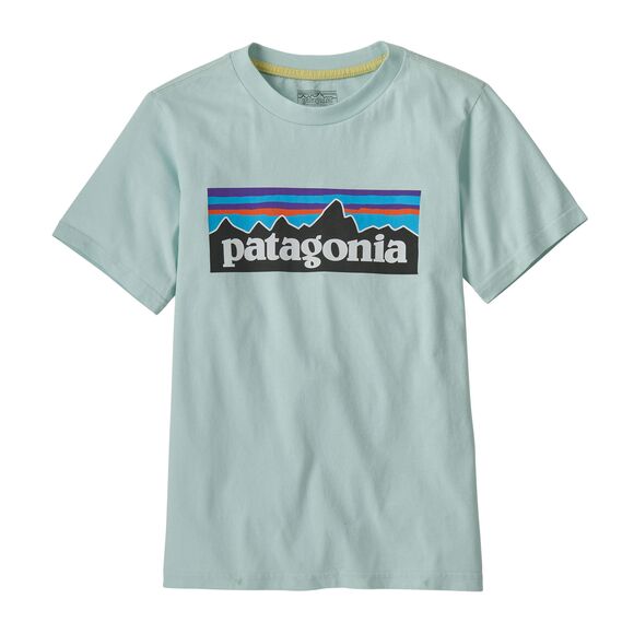 Patagonia Kids P-6 Logo T-Shirt Wispy Green