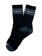 Bleubird Crew Socks Saga Black