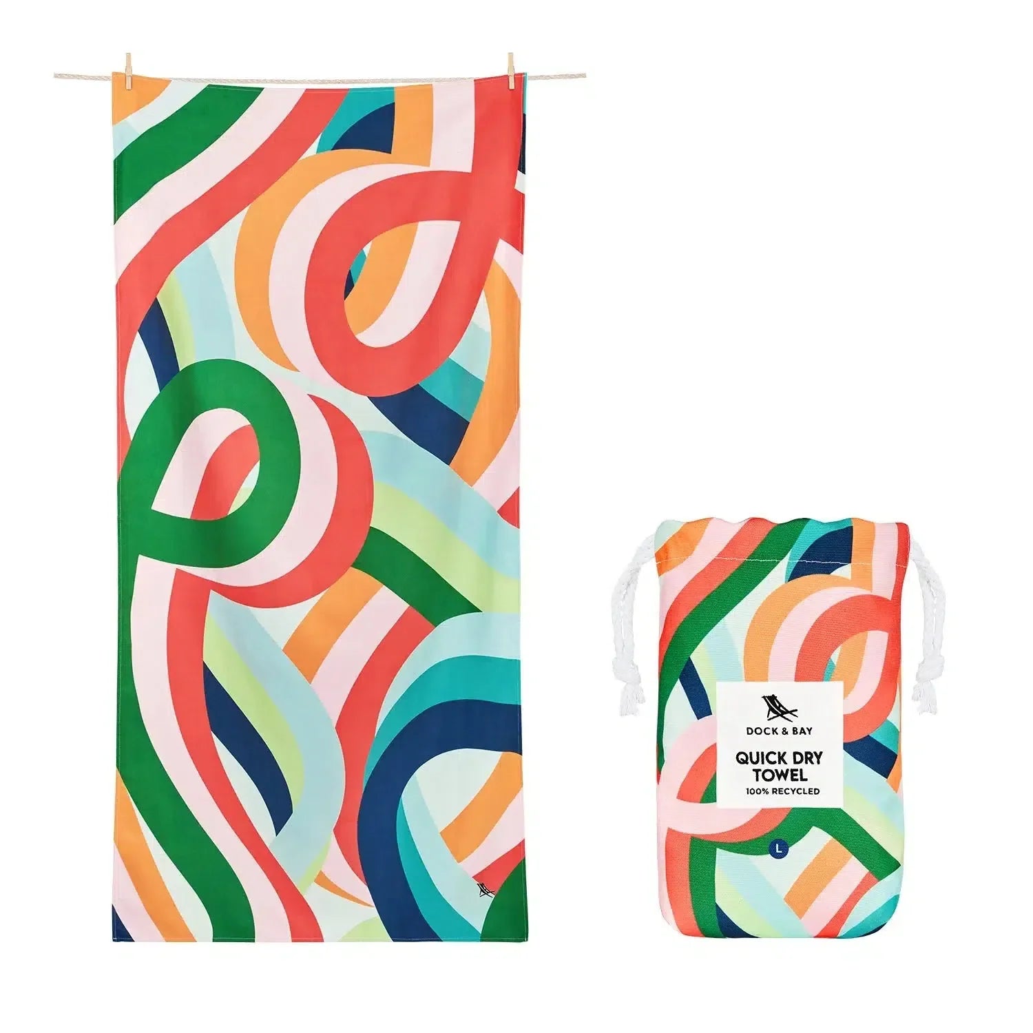 Dock and Bay Quick Dry Beach and Travel Towels