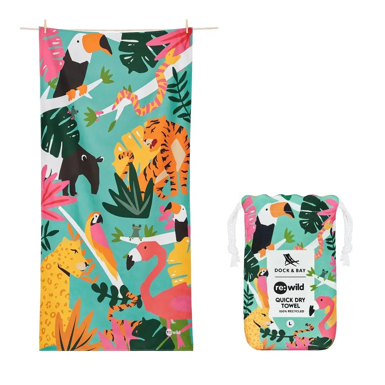 Dock and Bay Quick Dry Beach and Travel Towels