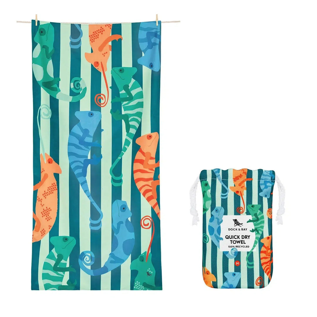 Dock and Bay Kids Quick Dry Beach and Travel towels New Designs 2025