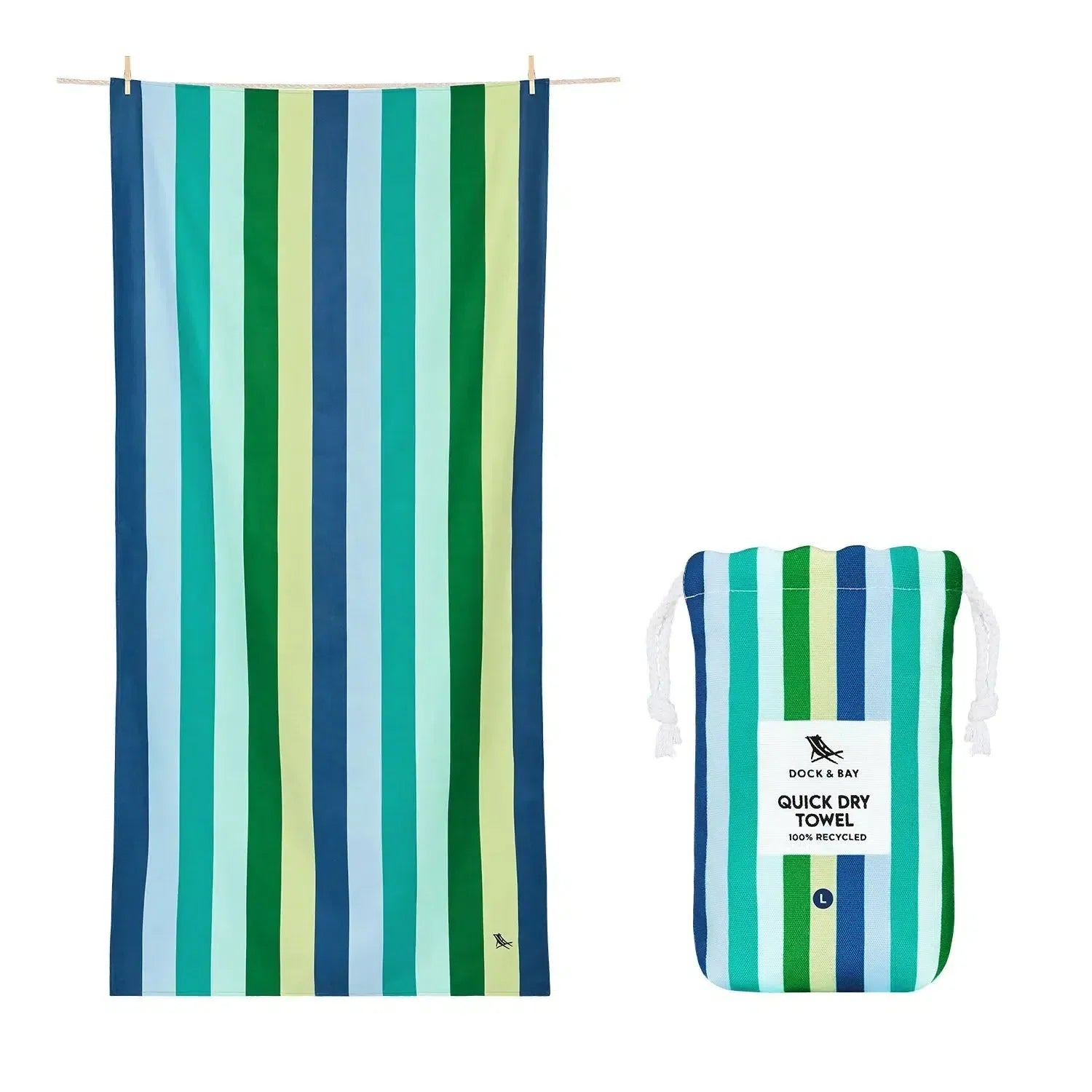 Dock and Bay Quick Dry Beach and Travel Towels