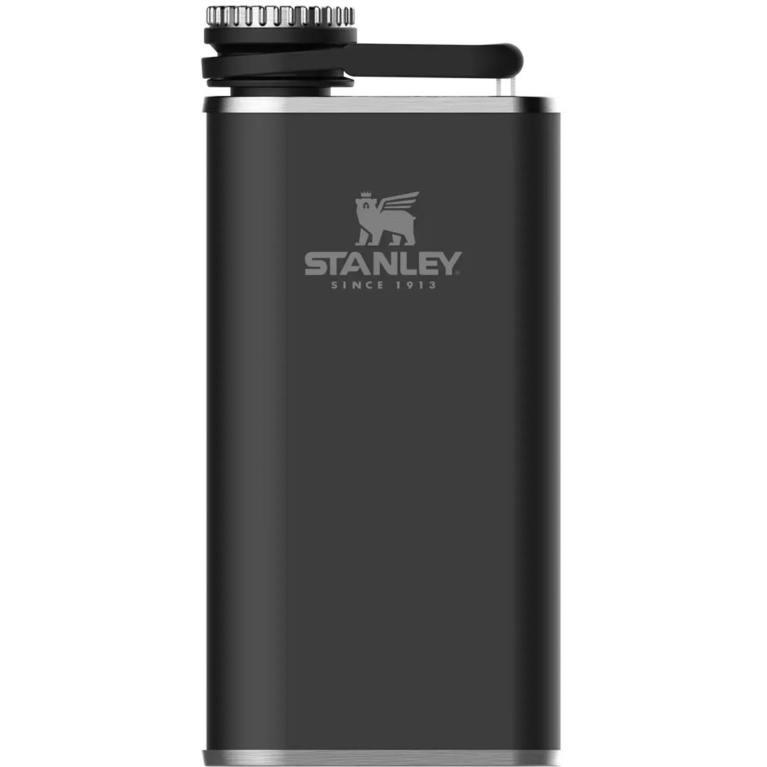 Stanley The Easy-Fill Wide Mouth Flask Matt Black