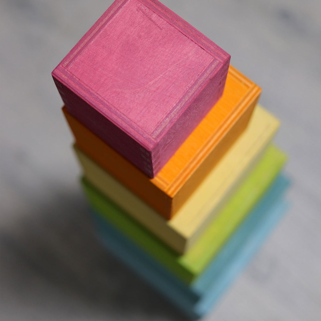 Grimm's Large Pastel Set of Boxes