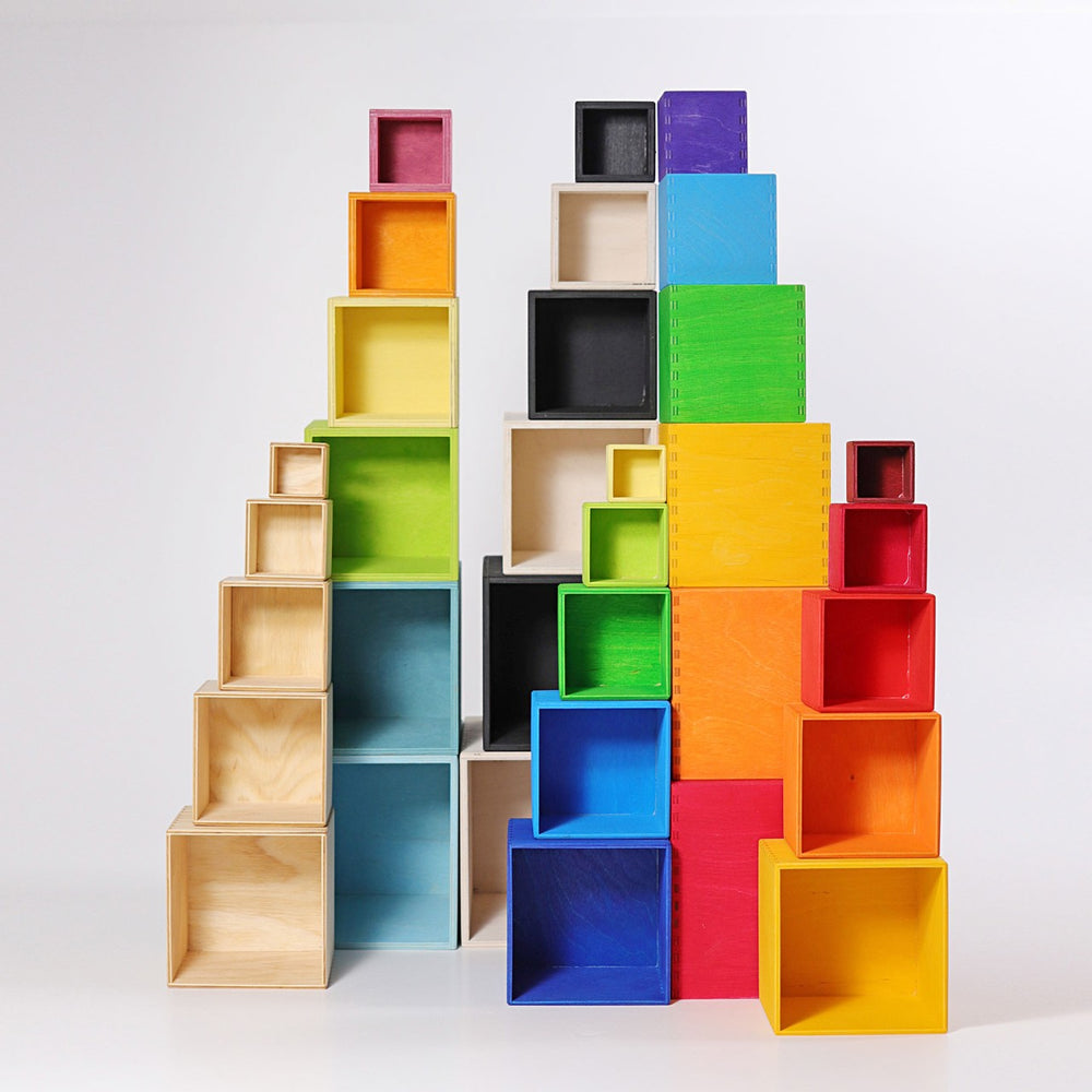 Grimm's Large Pastel Set of Boxes