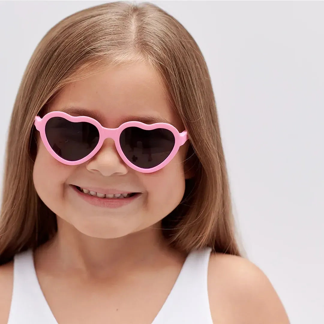 Babiators Original Heart Sunglasses Bubblegum Pink