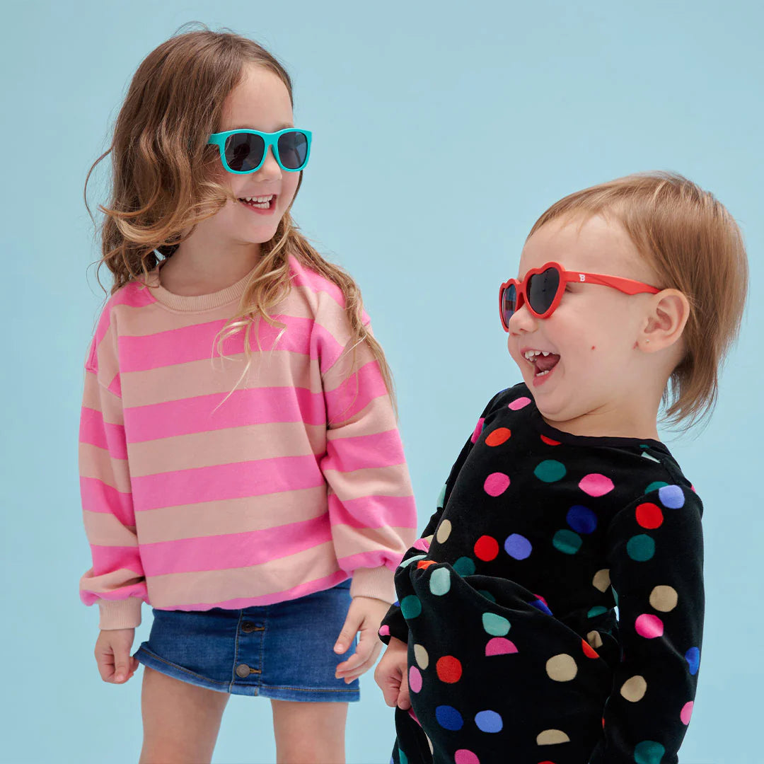 Babiators Original Heart Sunglasses Candy Apple - Freedom To Explore