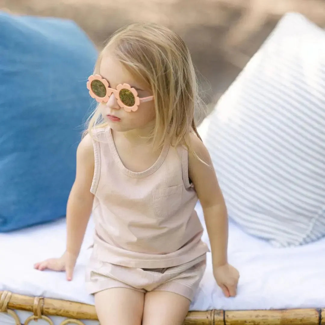 Babiators Polarised Flower Sunglasses Peachy Keen