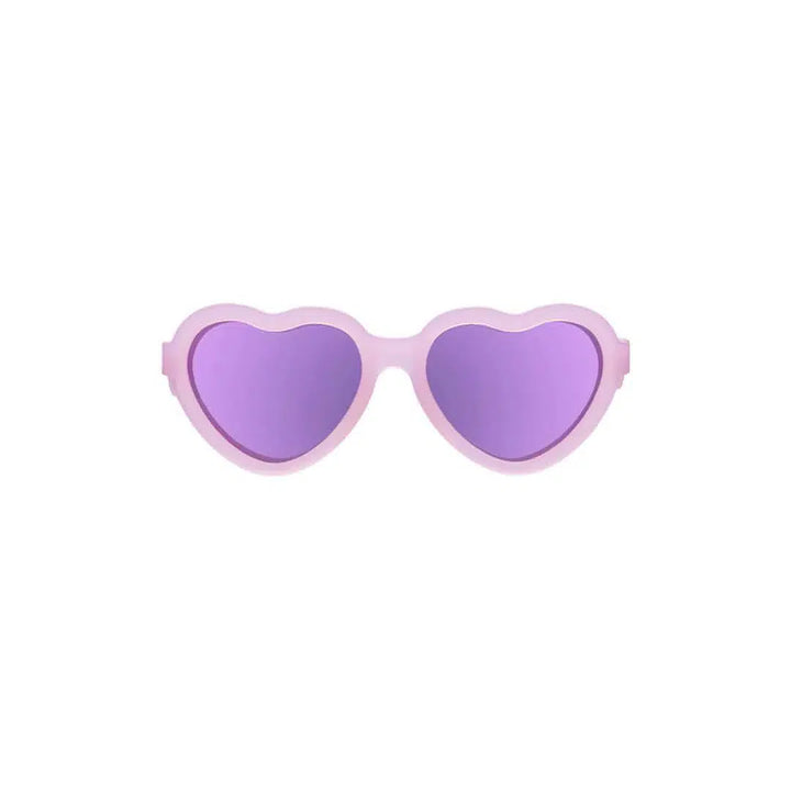 Babiators Polarised Heart Sunglasses Frosted Pink