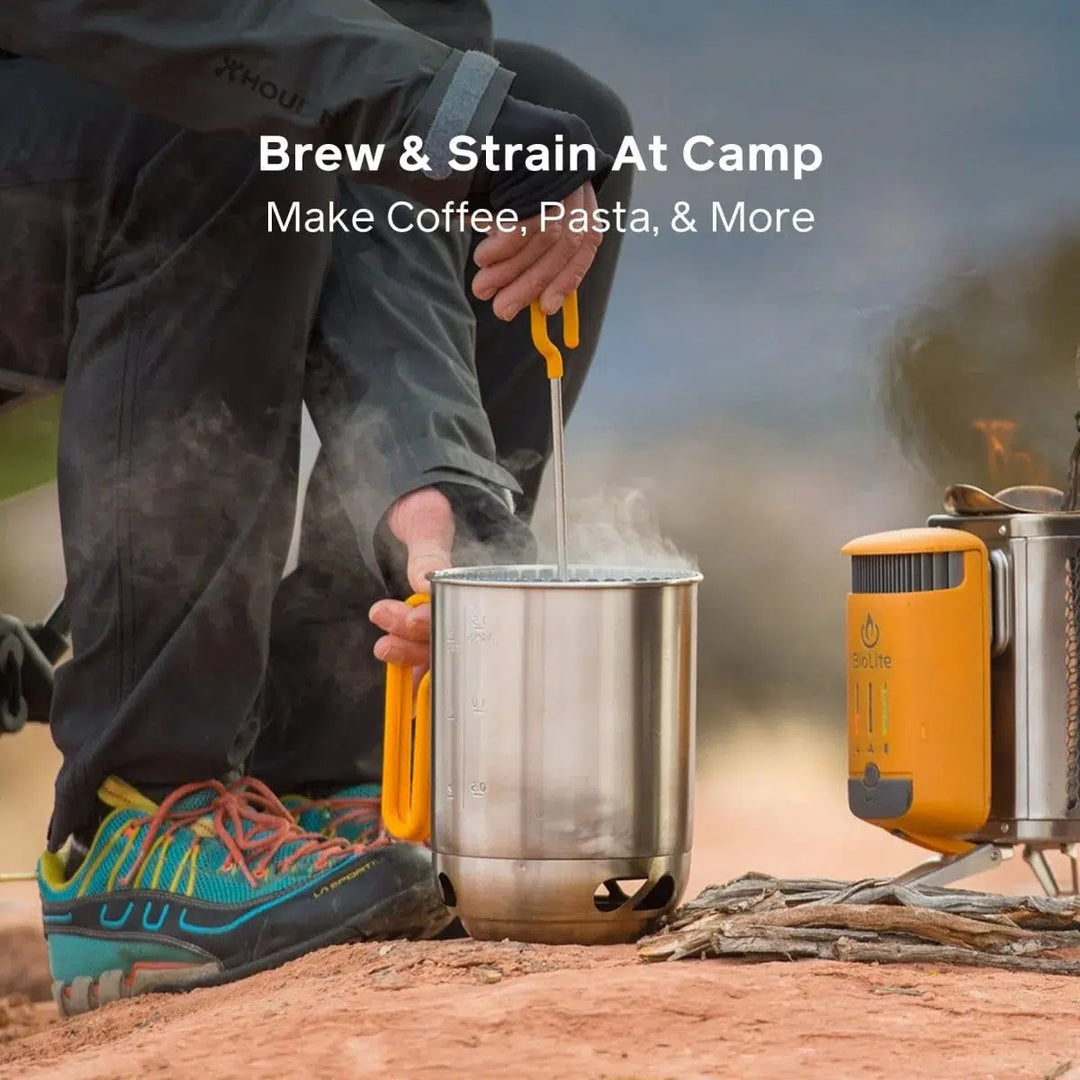 BioLite CampStove KettlePot and Coffee Set