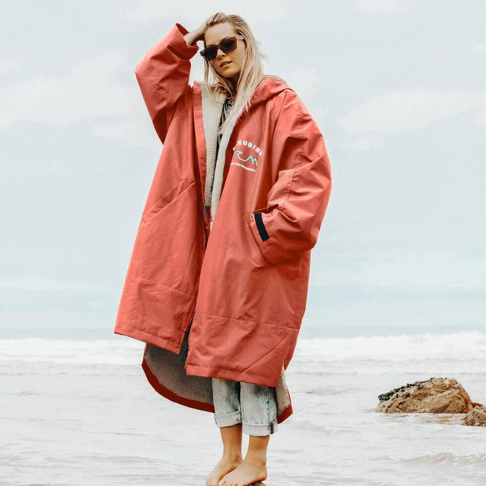 Bleubird Nordic Robe in Coral