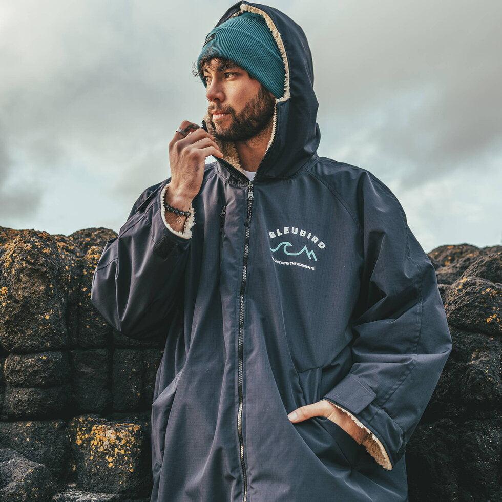 Bleubird Nordic Robe in Navy