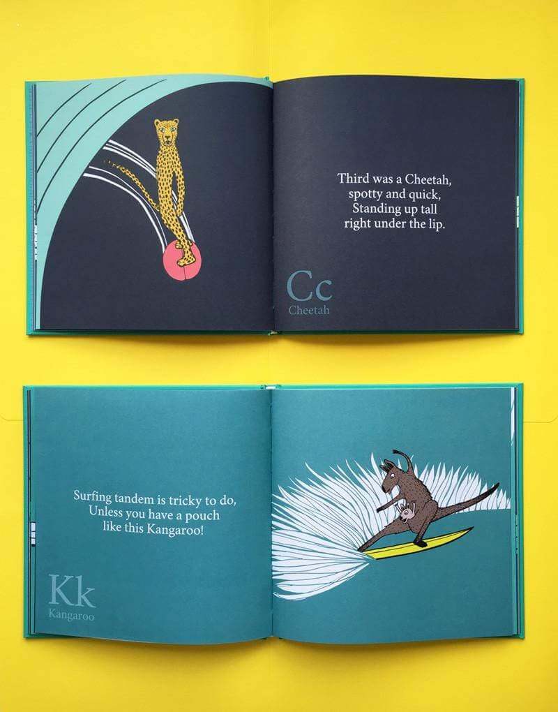 Jonas Claesson - The Surfing Animals Alphabet Book