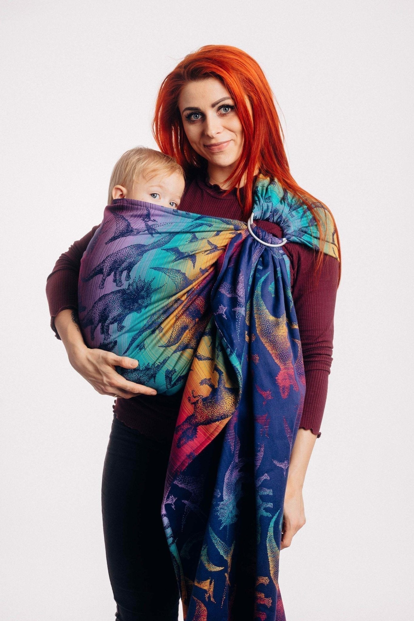 LennyLamb Ring Sling With Gathered Shoulder Jurassic Park New Era