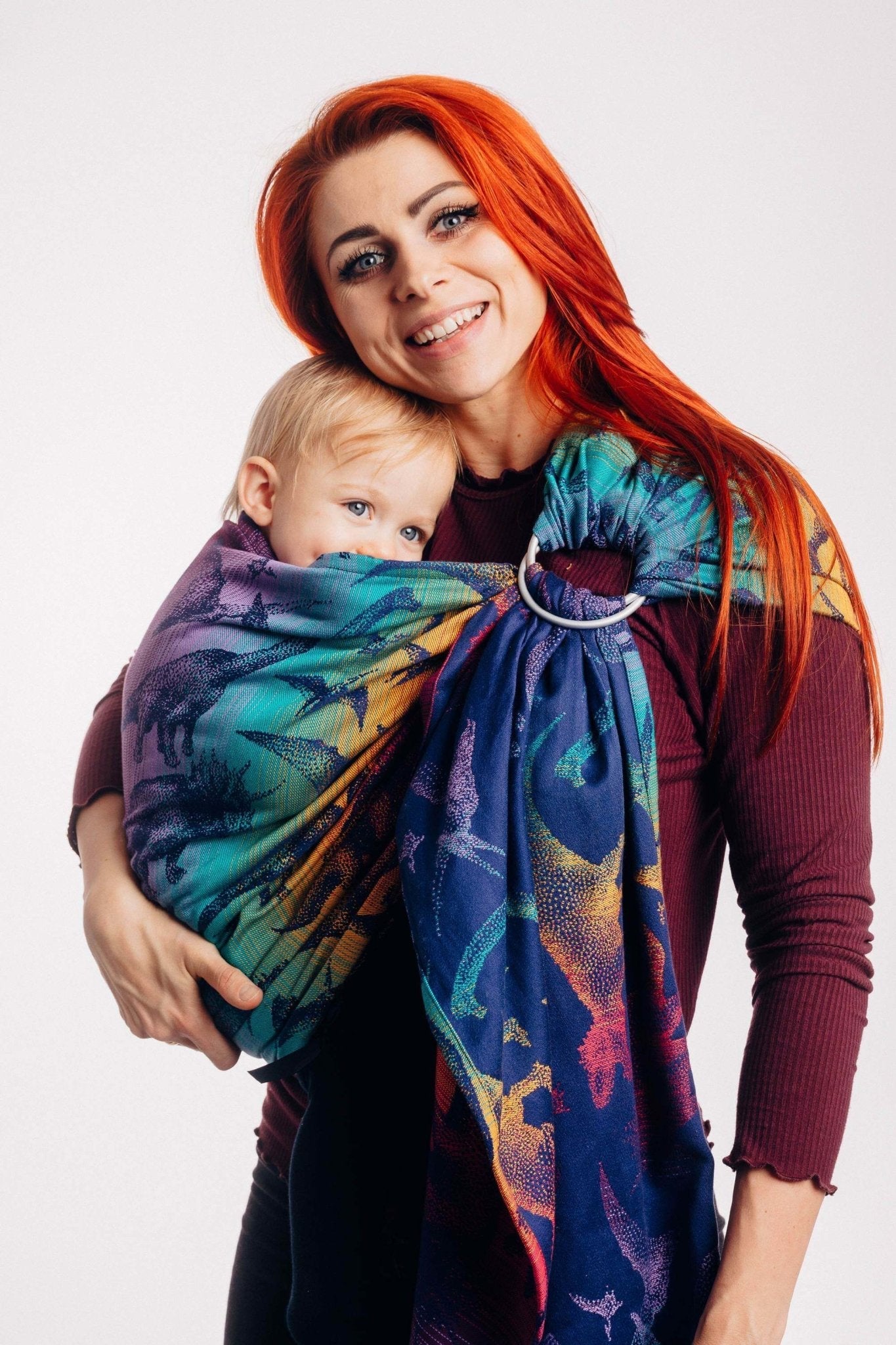 LennyLamb Ring Sling With Gathered Shoulder Jurassic Park New Era