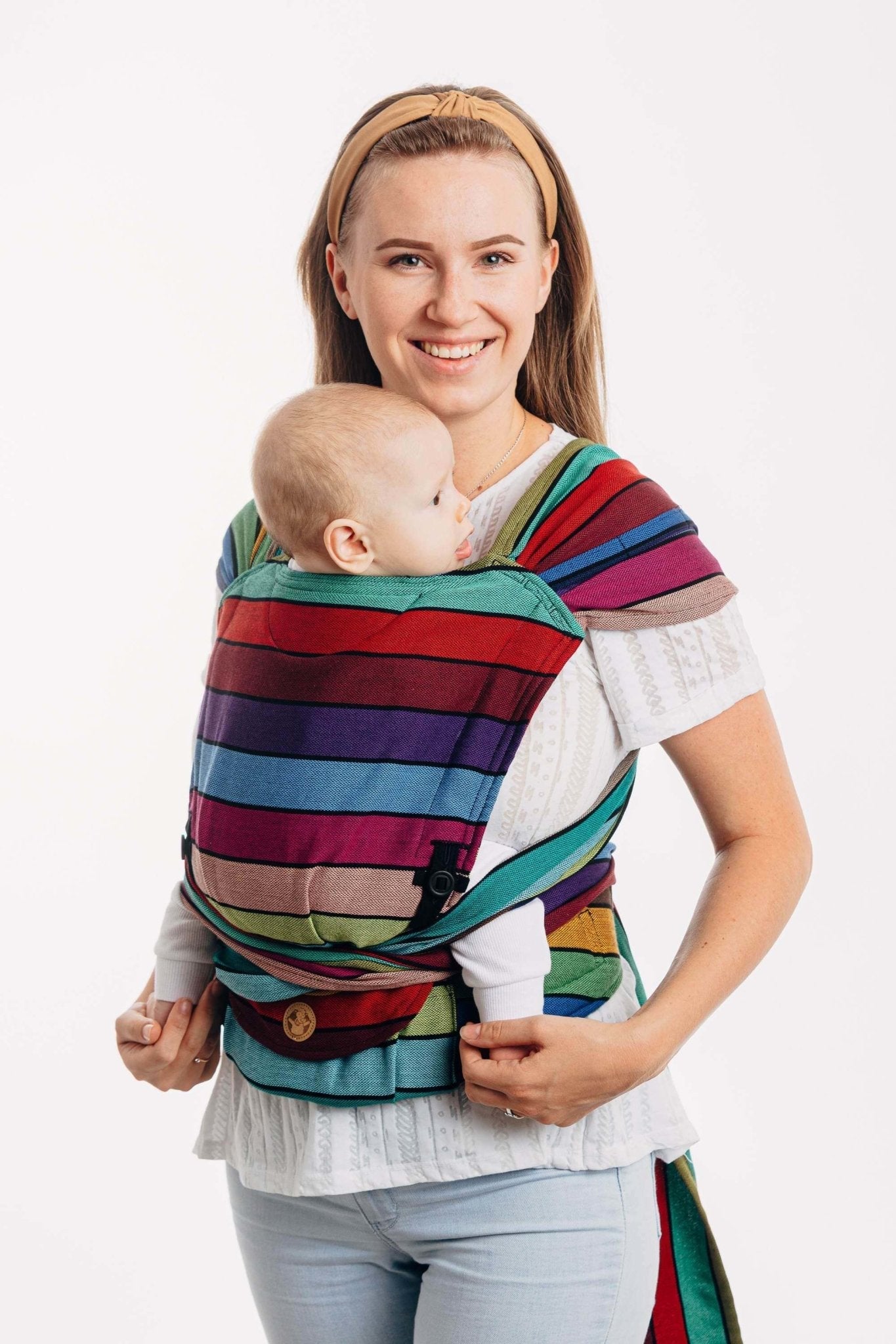 LennyLamb Hybrid Half Buckle Baby Carrier Carousel Of Colour