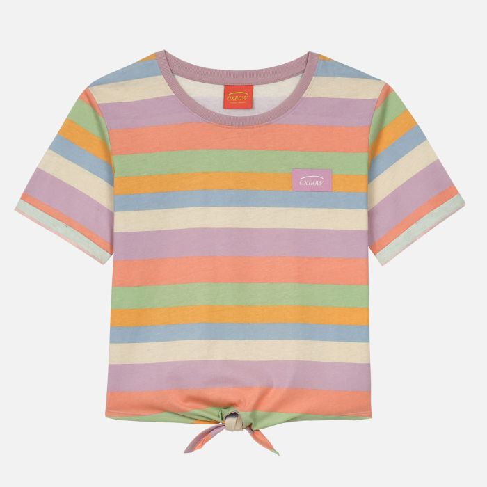 Oxbow T-shirt Tosked Striped