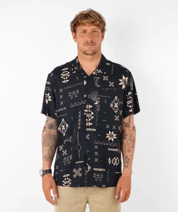 Oxbow Snap Shirt Black