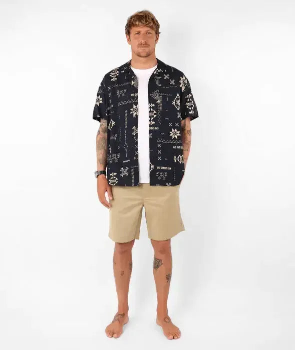 Oxbow Snap Shirt Black