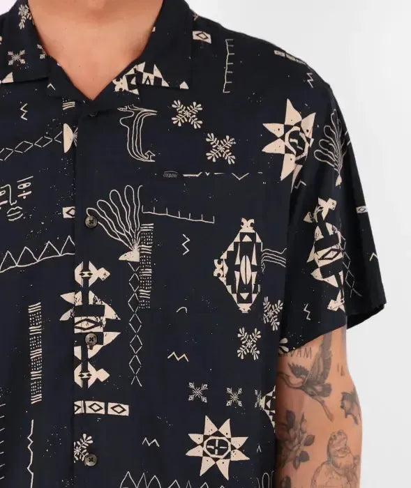 Oxbow Snap Shirt Black