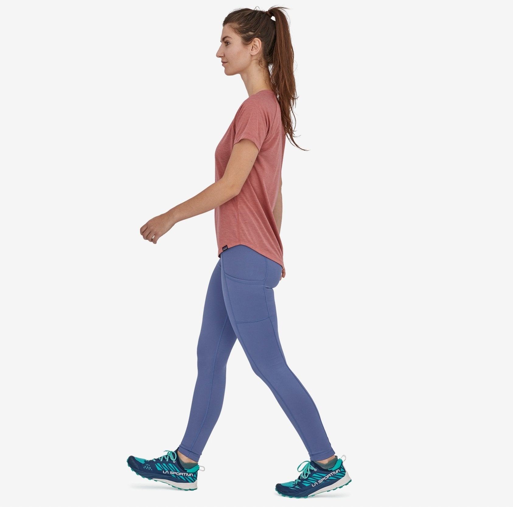 Patagonia Women's Pack Out Tights Current Blue