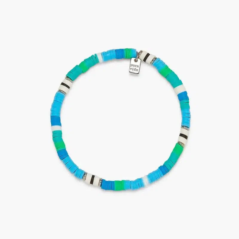 Pura Vida Rainforest Heshi Bead Stretch Bracelet