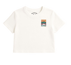 Bleubird Road Out Cropped T-Shirt White
