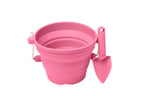Scrunch Seedling Pot and Trowel Various Colours