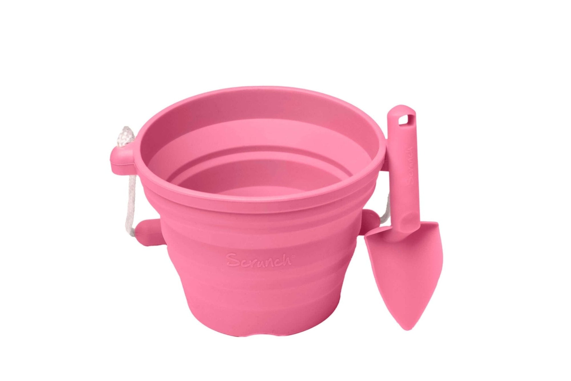 Scrunch Seedling Pot and Trowel Various Colours