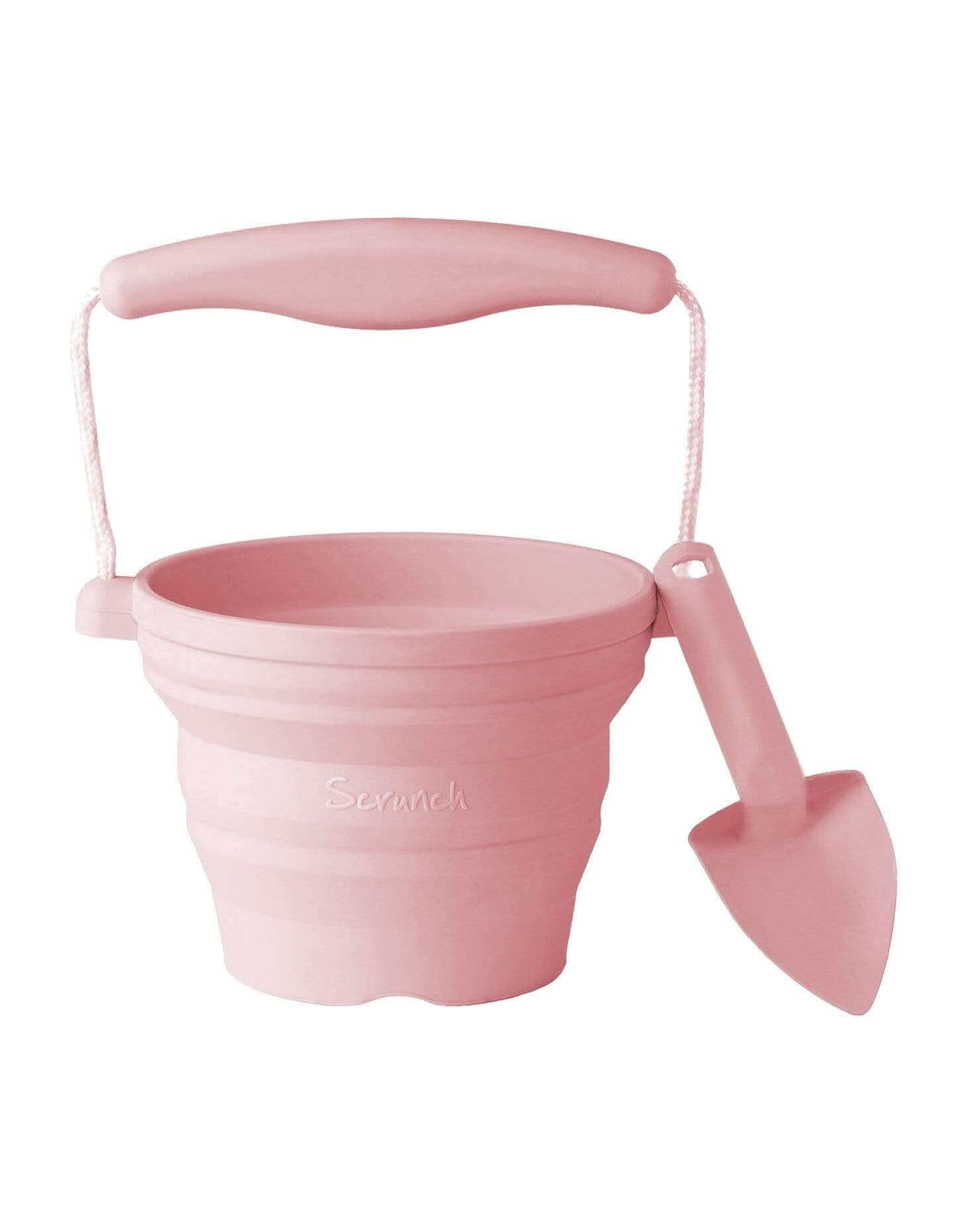 Scrunch Seedling Pot and Trowel Various Colours