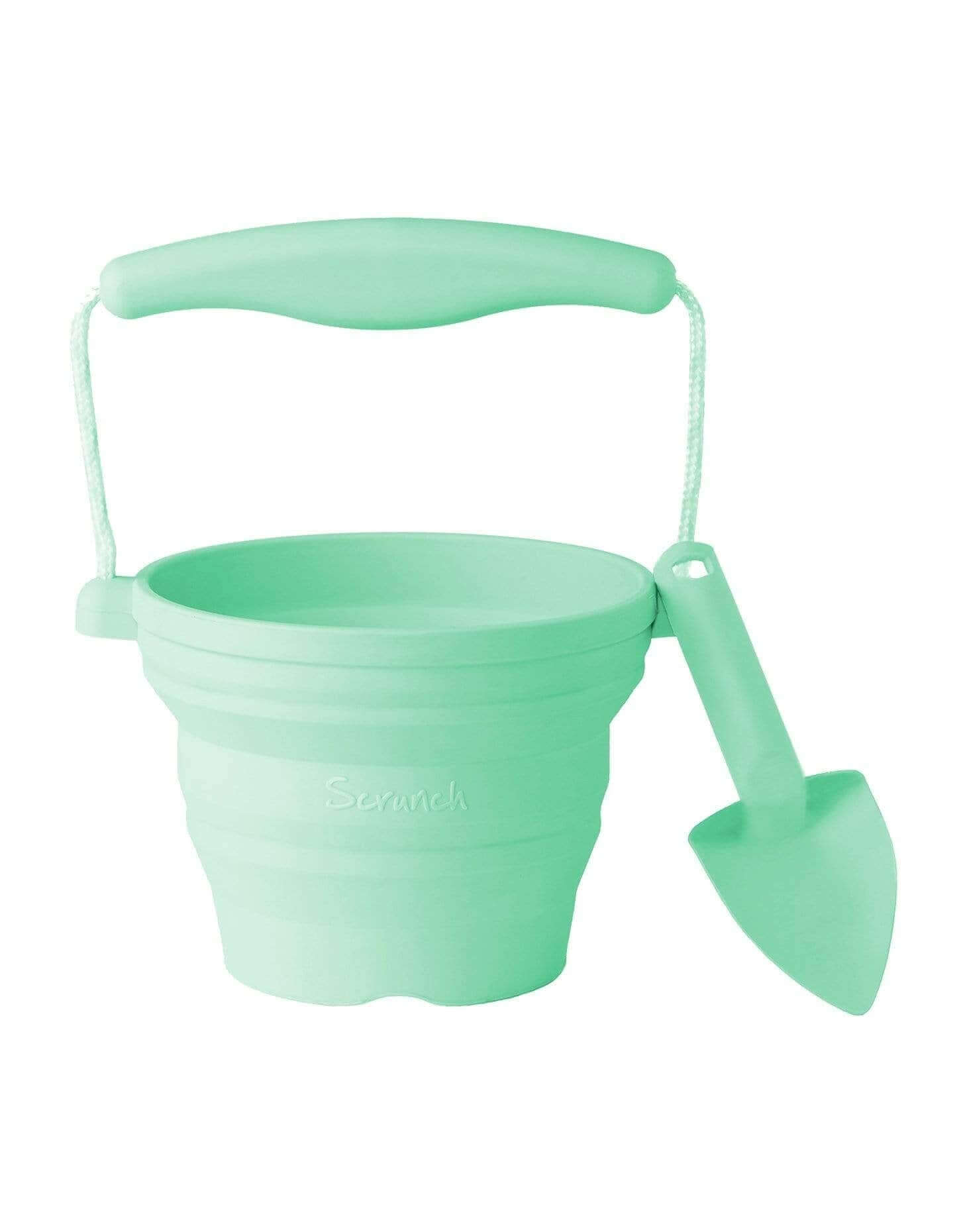 Scrunch Seedling Pot and Trowel Various Colours
