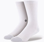Stance Icon Crew Sock 3 Pack White