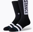 Stance OG Crew Sock Black