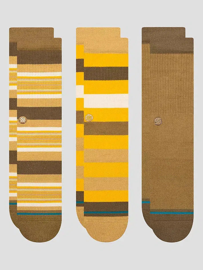 Stance Wasteland Sock 3 Pack Multi