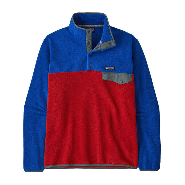 Patagonia M's LW Synch Snap­-T Pullover Touring Red