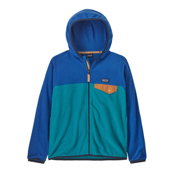 Patagonia Kid's Micro D™ Snap-T® Fleece Jacket Belay Blue