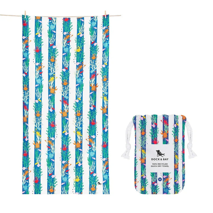 Dock and Bay Kids Quick Dry Beach and Travel towels