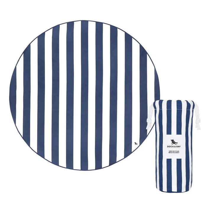 Dock and Bay Quick Dry Round Beach Towel