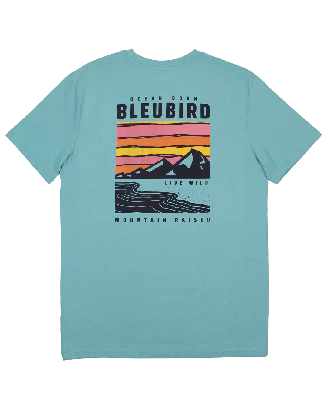 Bleubird Wild Tee in Teal