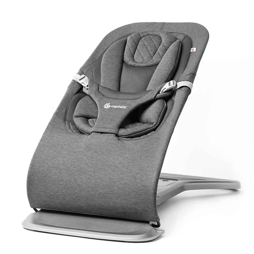 Ergobaby Evolve 3-in-1 Bouncer Plus FREE toy bar Charcoal Grey