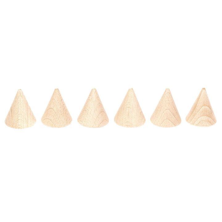 Grapat 6 Cones Natural Wood 16149