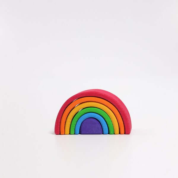 Grimm's 6 Piece Small Rainbow