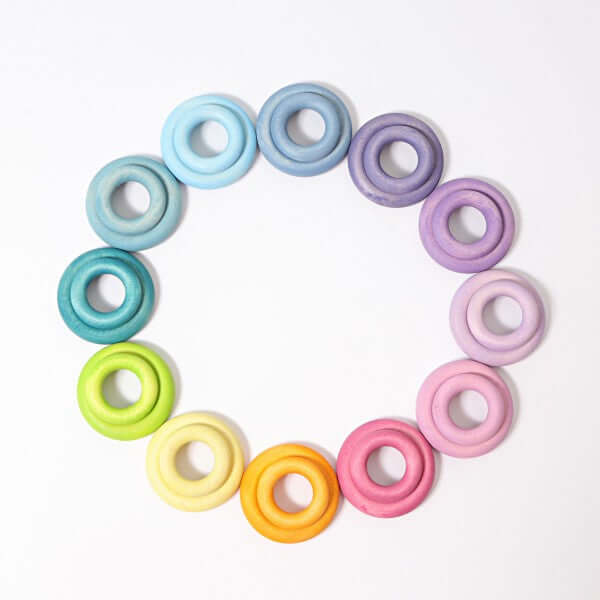 Grimm's Building Rings Pastel