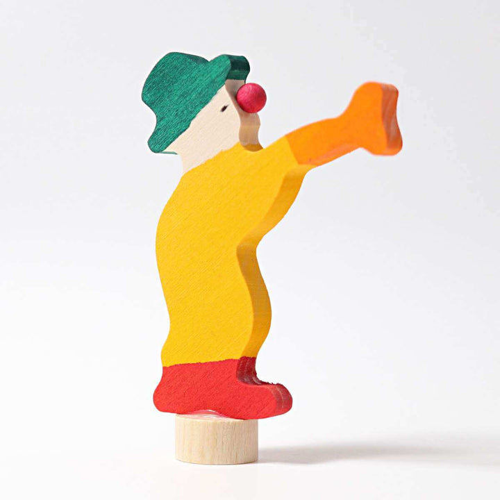 Grimm's Decorative Figure Clown With Trumpet