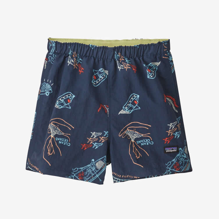 Patagonia Baby Baggies® Shorts Clean Currents: Tidepool Blue