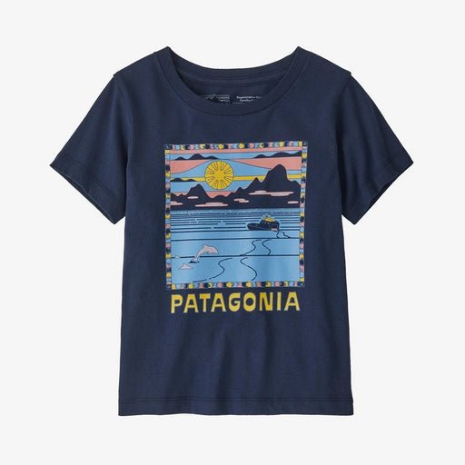 Patagonia Baby Regenerative Organic Certified™ Cotton T­ Shirt Summit Swell