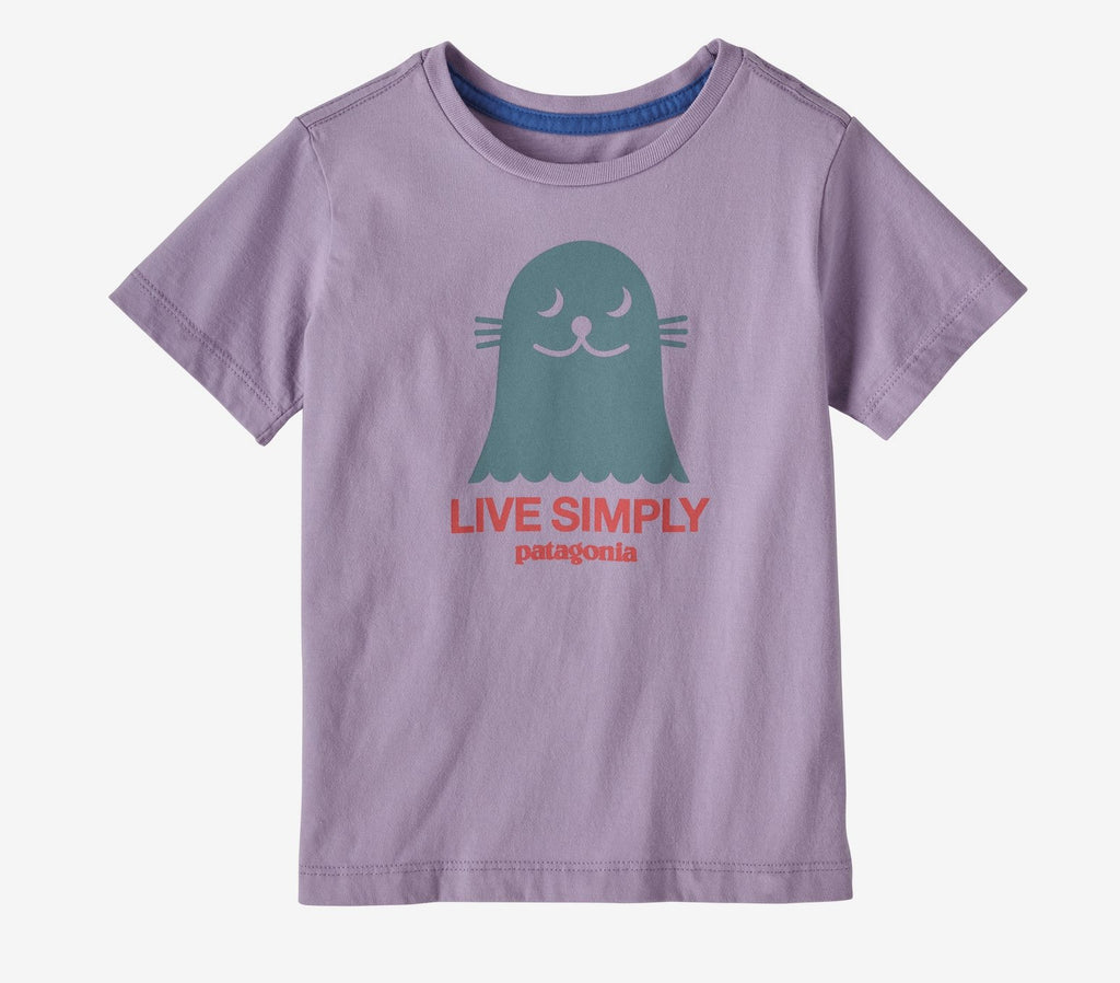 Patagonia Baby Regenerative Organic Cotton Graphic T Shirt Live Simpl